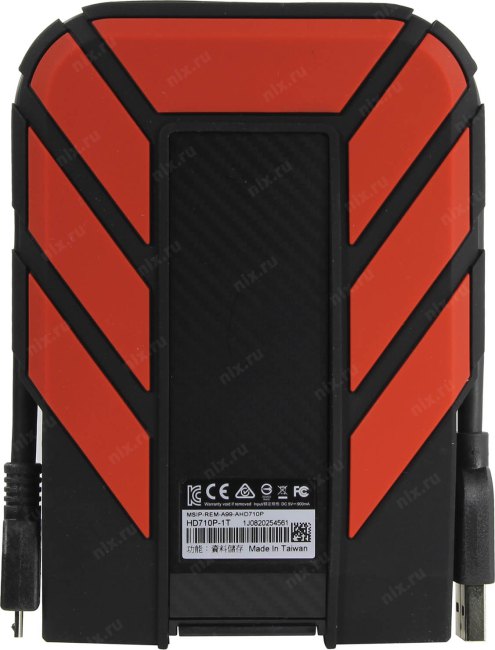 Накопитель ADATA AHD710P-1TU31-CRD HD710 Pro USB3.1 Portable 2.5" HDD  1Tb EXT  (RTL)