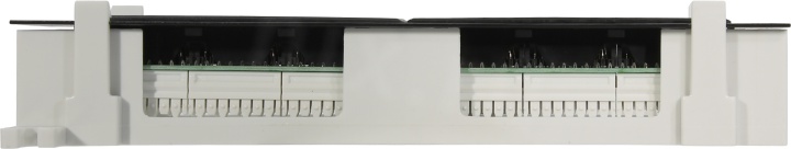 Коммутационная панель Patch Panel UTP 12 port кат.5e настенная Exegate EX256754RUS разъём  KRONE&110 (dual  IDC)