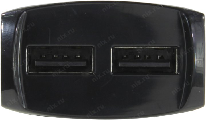 Defender EPA-13 Black 83840 Зарядное устройство USB (Вх. AC100-240V Вых. DC5V 10.5W 2xUSB)