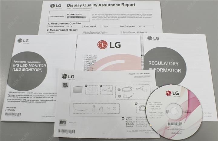 23.8" ЖК монитор LG 24MP88HV-S  (LCD  1920x1080 D-Sub HDMI)