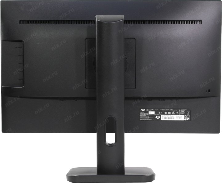 23.8" ЖК монитор AOC 24P1 Black с поворотом экрана (LCD 1920x1080 D-Sub DVI  HDMI  DP USB3.0 Hub)