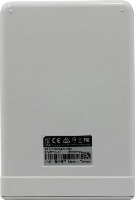 Накопитель ADATA AHV620S-1TU31-CWH HV620S USB3.1 Portable 2.5" HDD 1Tb  EXT (RTL)