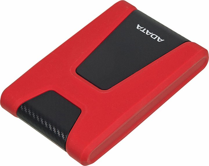 Накопитель ADATA AHD650-1TU31-CRD HD650 Red USB3.1 Portable 2.5"  HDD  1Tb EXT  (RTL)