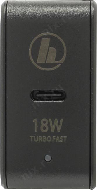 Hama 183326 Зарядное устройство USB (Вх. AC100-240VВых. DC5/9/12/15V 18W USB-C кабель USB-C)
