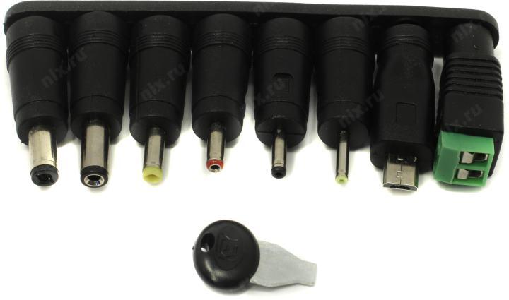KS-is KS-383 блок питания (3-12V 30W) + USB  +8  сменных разъёмов  питания