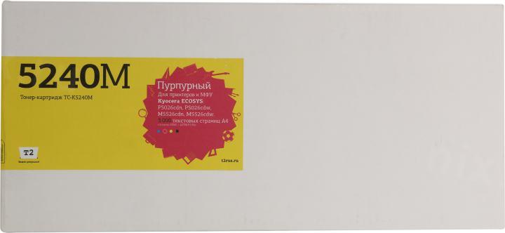 Картридж T2  TC-K5240M  Magenta для P5026cdn/P5026cdw/M5526cdn/M5526cdw