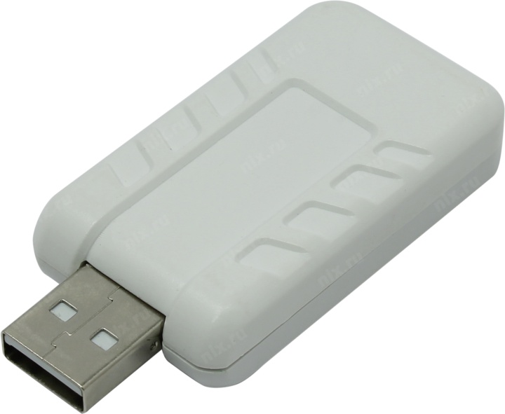 Звуковая карта Orient AU-01PLW USB адаптер  для  микрофона и  наушников