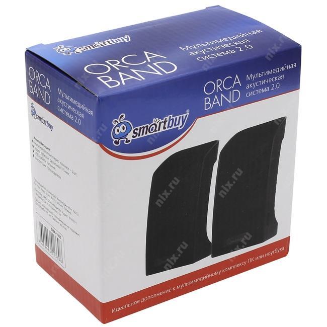 Колонки SmartBuy ORCA BAND <SBA-1000> (2x3W питание от  USB)
