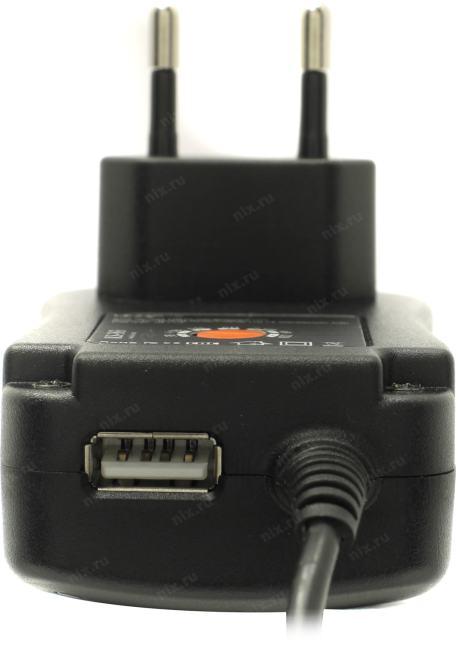 KS-is KS-383 блок питания (3-12V 30W) + USB  +8  сменных разъёмов  питания