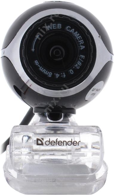 Интернет-камера Defender C-090 Black (USB2.0 640x480 микрофон) 63090
