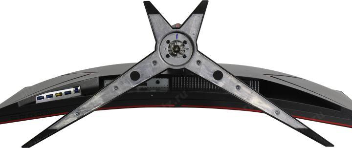 34"    ЖК монитор AOC CU34G2X Black&Red(Curved LCD 3440x1440  HDMI DP USB3.2 Hub)