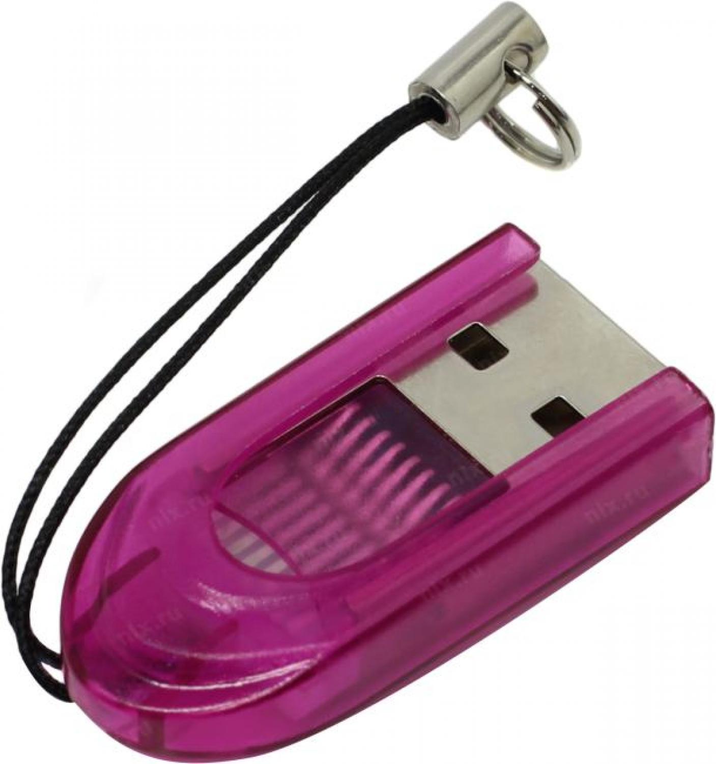 Картридер Smartbuy SBR-710-F  USB2.0  microSDXC Card  Reader/Writer