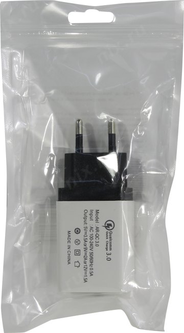 KS-is KS-364 Зарядное устройство USB (Вх. AC100-240V Вых. DC5V/9V/12V  18W USB)