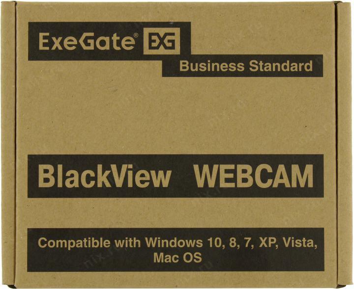 Видеокамера ExeGate BlackView C310 EX287384RUS (USB2.0  640x480 микрофон)
