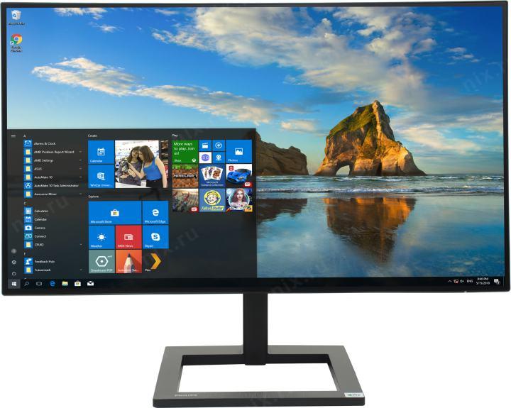 27"    ЖК монитор PHILIPS 272E2FA/00 (LCD  1920x1080  D-Sub HDMI DP)