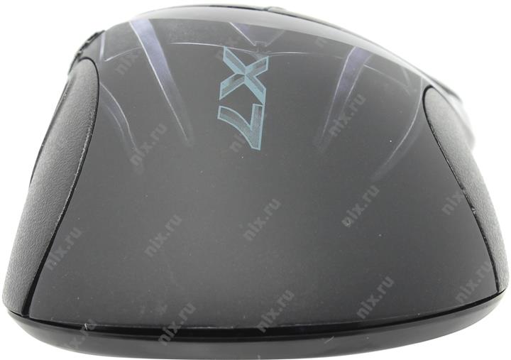 Манипулятор A4Tech Game Laser Mouse XL-747H-Blue (3600dpi)  (RTL) USB 7but+Roll