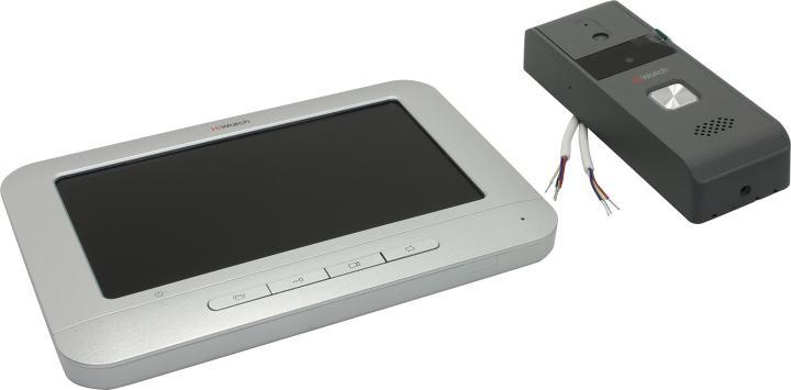 Видеодомофон HIKVISION DS-D100K (7" 800x480 + Cam. 720x576  PAL микрофон  LED)