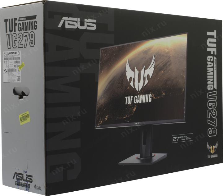 27"    ЖК монитор ASUS TUF VG279QR GAMING с поворотом экрана  (LCD 1920x1080 HDMI DP)