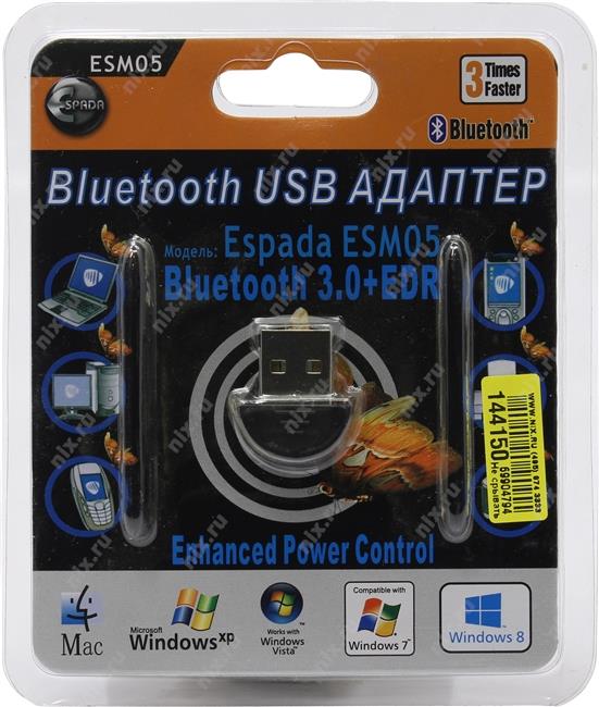 Точка доступа Espada ESM-05  Bluetooth  v3.0 USB2.0  Adapter