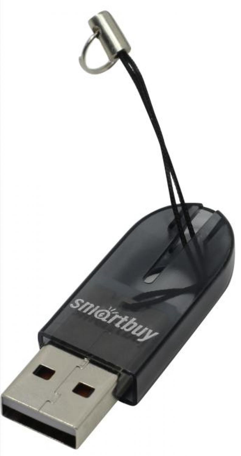 Картридер Smartbuy SBR-710-K USB2.0 microSDXC Card Reader/Writer
