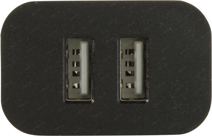 Defender UPC-21 Зарядное устройство USB (Вх. AC110-240V Вых.DC5V  2xUSB 10.5W кабель microUSB)