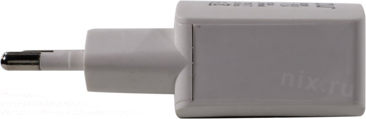 Ginzzu GA-3003W Зарядное устройство USB (Вх.AC110-240V  Вых.DC5V 6W USB)