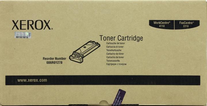 Тонер-картридж XEROX 006R01278 для WorkCentre  4118 FaxCentre  2218
