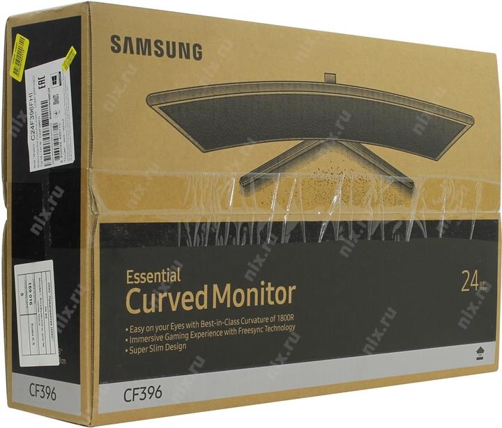 23.5" ЖК монитор Samsung C24F396FHI (Curved LCD 1920x1080 D-Sub  HDMI)