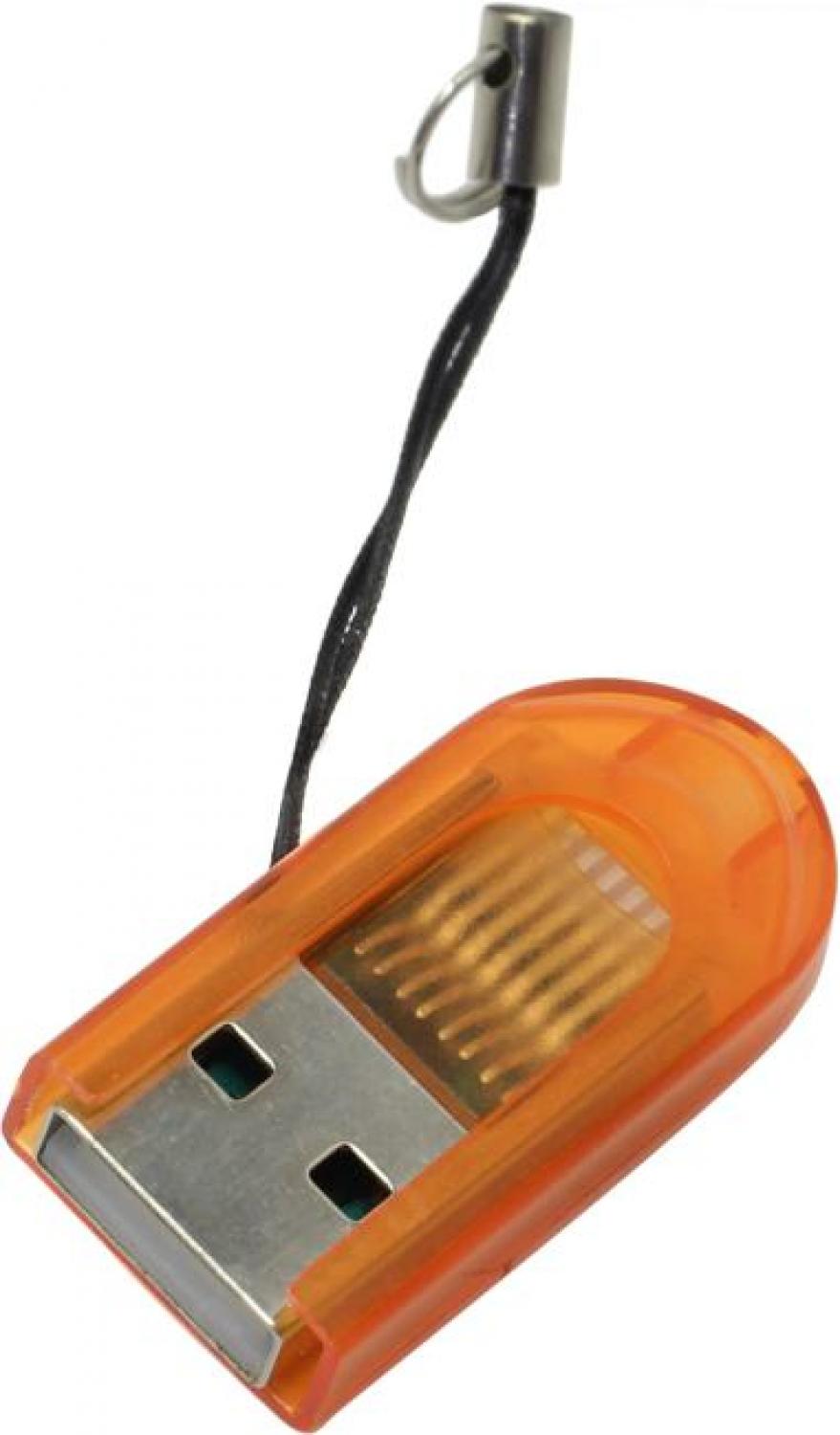 Картридер Smartbuy SBR-710-O USB2.0 microSDXC  Card Reader/Writer