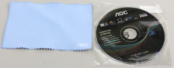 23.8" ЖК монитор AOC I2490PXQU/BT Black с поворотом экрана (LCD 1920x1080 D-Sub HDMI  DP USB 3.0 Hub)