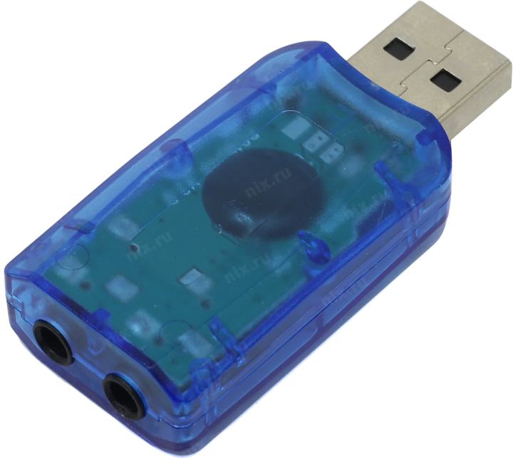Звуковая карта USB Sound Card Virtual 5.1