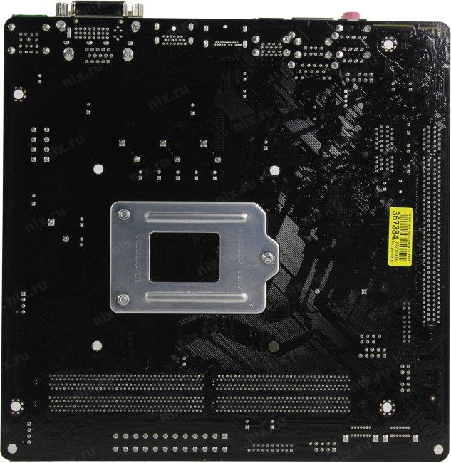Мат. плата ASRock H310CM-DVS (RTL) LGA1151 H310 PCI-E Dsub+DVI  GbLAN  SATA MicroATX  2DDR4