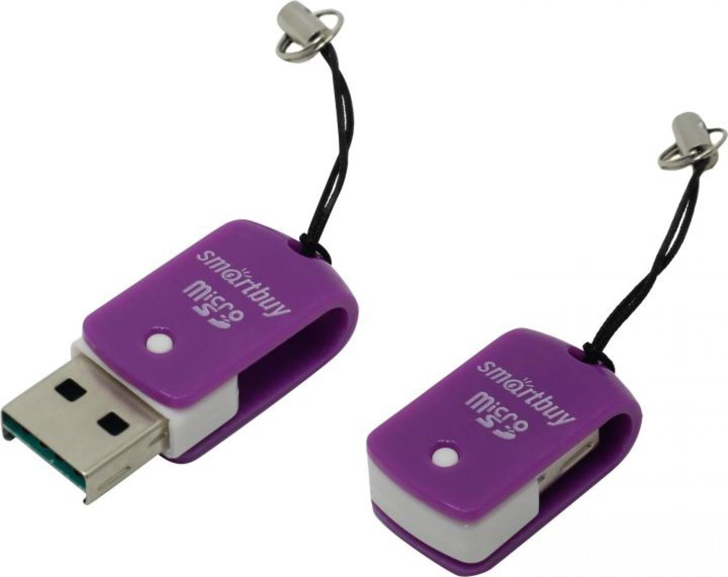 Картридер Smartbuy SBR-706-F USB2.0 microSDXC Card Reader/Writer