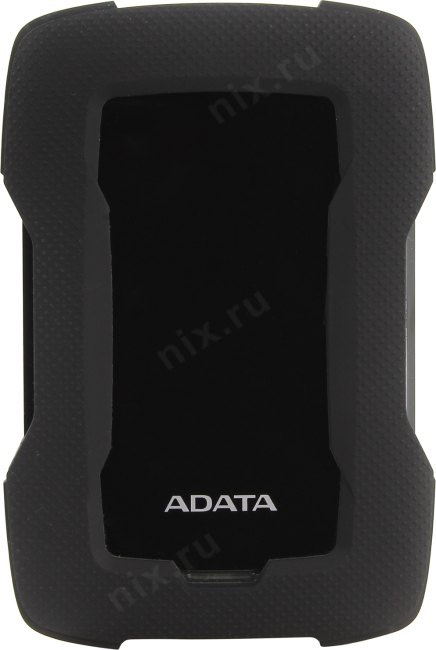 Накопитель ADATA  AHD330-1TU31-CBK Durable HD330 Black USB3.1 Portable 2.5" HDD 1Tb EXT (RTL)