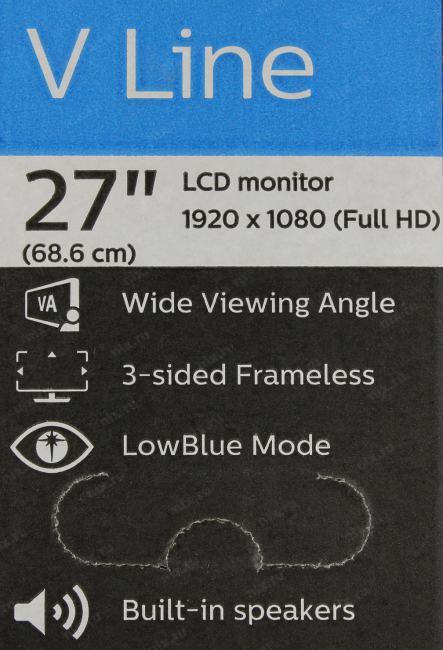 27"    ЖК монитор PHILIPS 271V8LA/00  (LCD  1920x1080 D-Sub  HDMI)