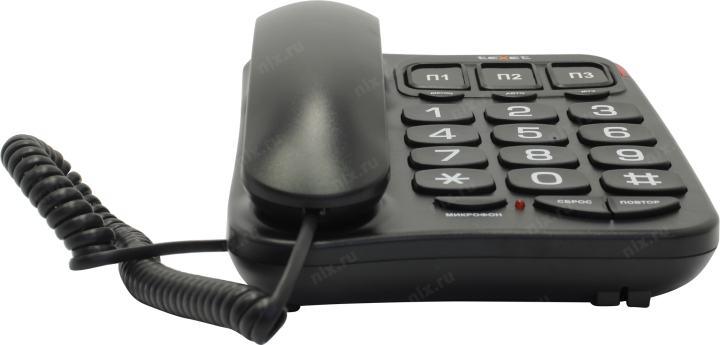 Телефон Texet  TX-214 Black
