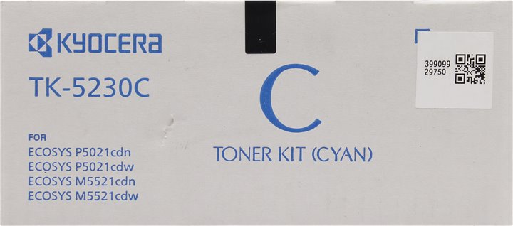 Тонер-картридж Kyocera  TK-5230C Cyan для P5021/M5521