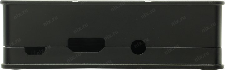 ACD RA186 Black ABS Plastic Case Brick style w/ Camera cable hole for Raspberry Pi 3