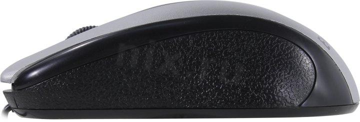 Мышь ExeGate Professional Standard SH-9026S (USB, оптическая, 1000dpi, 3D, 3 кнопки и колесо прокрутки, длина кабеля 1,35м, серебристая, Color Box)