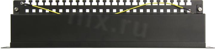 Коммутационная панель Patch Panel 19" 1U FTP 24 port кат.5e  5bites PPF55-05 разъём KRONE экранированная