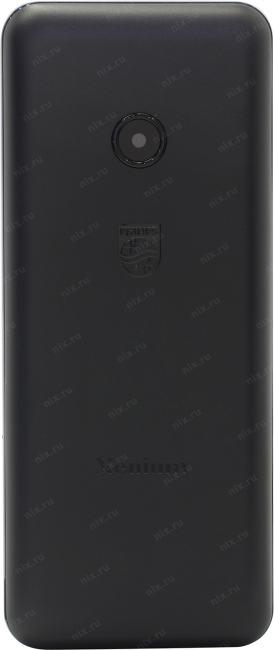 Телефон Philips Xenium E172 Black (DualBand 2.4" 320x240  EDGE+BT  microSD 0.3Mpx 100г)
