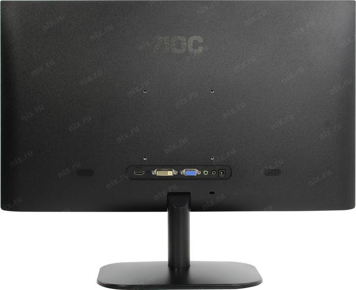 23.8" ЖК монитор AOC 24B2XDAM Black (LCD 1920x1080 D-Sub DVI HDMI)