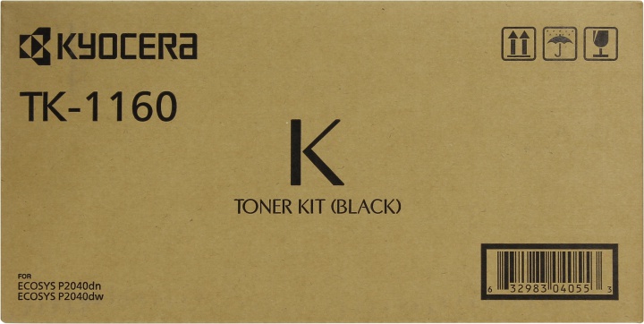 Тонер-картридж Kyocera TK-1160  для Ecosys  P2040dn/2040dw