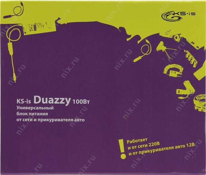 KS-is Duazzy KS-272 блок питания (12-24V 100W)+8 сменных разъёмов питания +авто.адаптер
