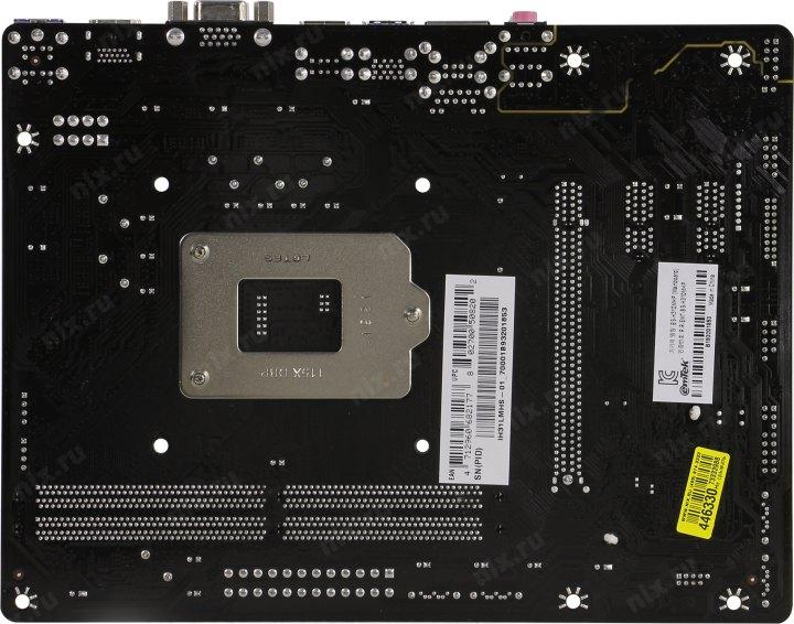 Мат. плата BioStar H310MHP (RTL) LGA1151 H310 PCI-E Dsub+HDMI  GbLAN  SATA MicroATX  2DDR4