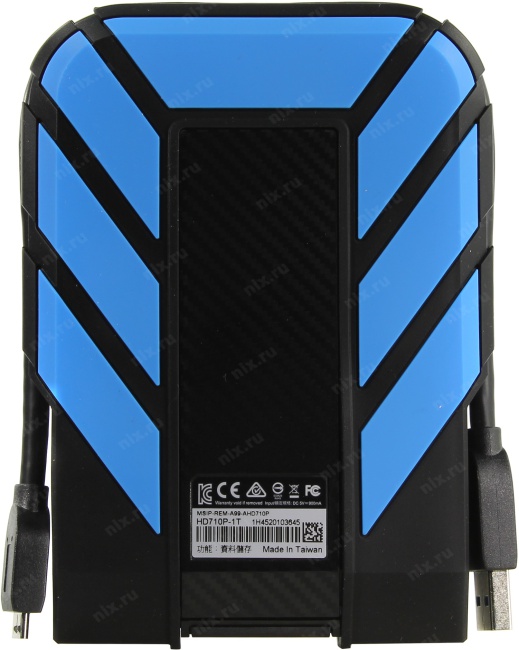 Накопитель ADATA AHD710P-1TU31-CBL HD710 Pro USB3.1 Portable 2.5" HDD 1Tb EXT (RTL)