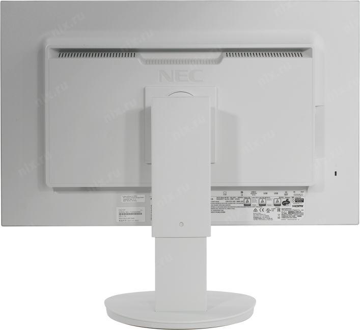 27"    ЖК монитор NEC EA272F White с поворотом экрана (LCD 1920x1080 D-Sub  HDMI  DP USB3.1  Hub)
