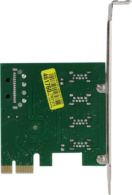 Контроллер ExeGate EXE-314 (PCI-E x1 v2.0, 4*USB3.0 ext., разъем доп.питания, VIA Labs Chipset VL805)