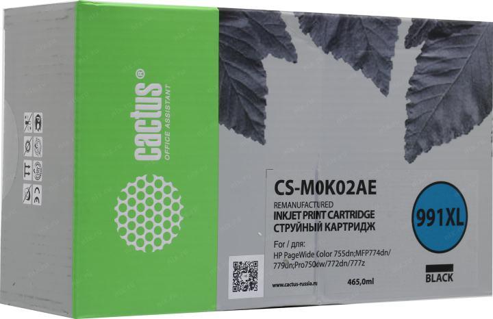 Картридж Cactus CS-M0K02AE Black для HP PW  755dn/MFP774dn/779dn/Pro750dw/772dn (восстановлен из б/у)