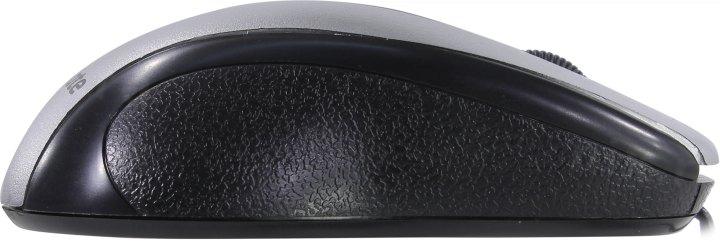 Мышь ExeGate Professional Standard SH-9026S (USB, оптическая, 1000dpi, 3D, 3 кнопки и колесо прокрутки, длина кабеля 1,35м, серебристая, Color Box)